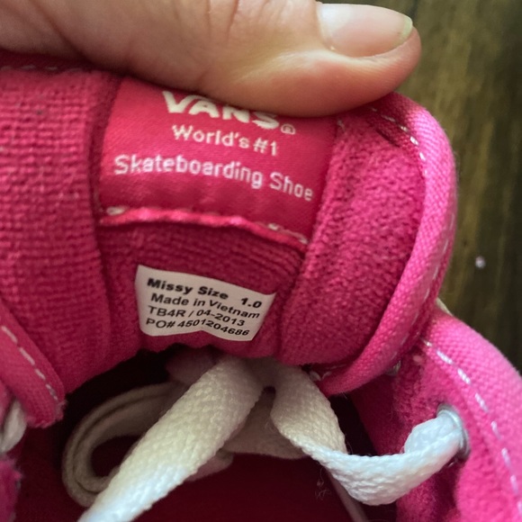 Girl Vans Pink - Picture 2 of 5